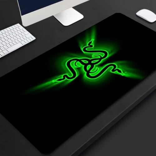 Razer Mouse Pad Gaming Mousepad Mat Gamer Mouse Pad Keyboard Desk Mat Table Carpet Mousepad 900x400 For Computer Laptop Pad gift
