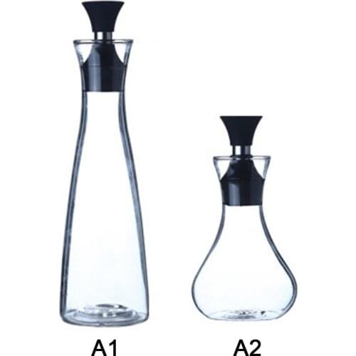 Kitchen Supplies Glass Oil Vinegar Bottle Anti-leakage Pot