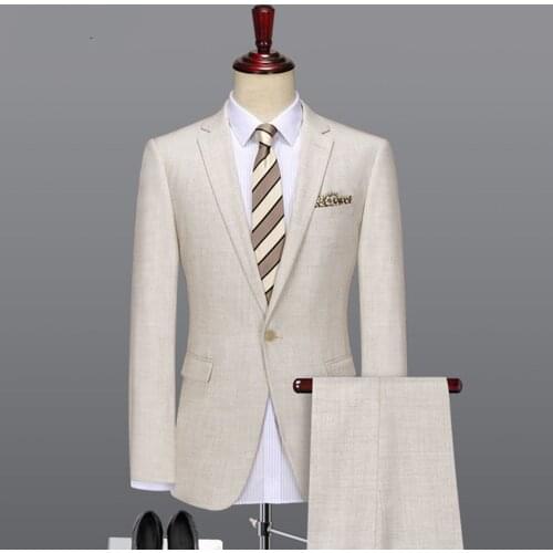 New Men Blazer Jacket Notched Collar Slim Fit Blazer Outwear Smart Casual High Quality Suit Blazer