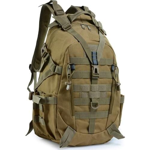 40L Camping Hiking Backpack Men Military Tactical Reflective Backpacks Outdoor Travel Bags Molle 3P Climbing Rucksack Sport Bag