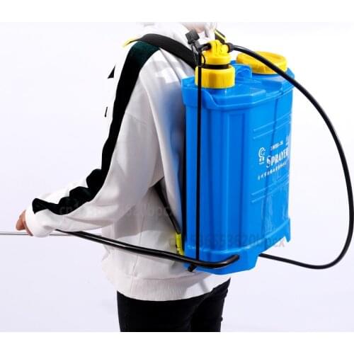Knapsack Manual Sprayer Watering Can Hand-held Sprayer Manual Pneumatic Pesticide Sprayer Comfortable Strap