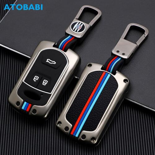Zinc Alloy With Silicone Car Key Cases Smart Remote Control Protect Cover For Chery Tiggo 3 5 Chery ARRIZO 3 7 Chery E3 E5 Bonus