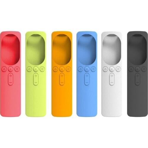 Colorful Soft Dustproof Silicone Remote Controller Protective Case Cover For Xiaomi TV Box