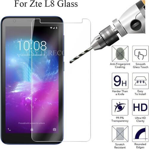 Tempered Glass Screen Protector for ZTE L8 2019 9H 2.5D Explosion-proof Screen Protective Glass Film