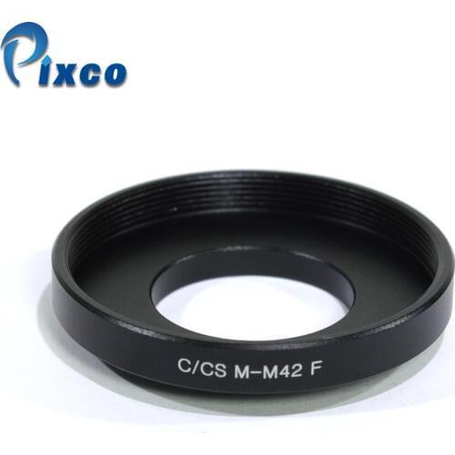 Macro Lens Adapter For M42 Screw Mount Lens to C/CS Camera