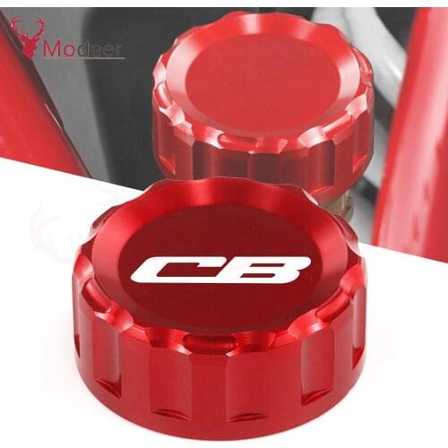 Motorcycle Accessories Brake Fluid Reservoir Cover Cap For Honda HORNET 250 VTR/VTR-F CB400SF CB600F CBR600F NT700V CB750