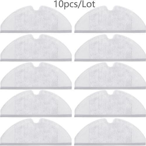 2/6/10 for xiaomi Roborock S50 S51 millet vacuum cleaner accessories mop cloth 2nd generation dry wipe wipe clean replacement