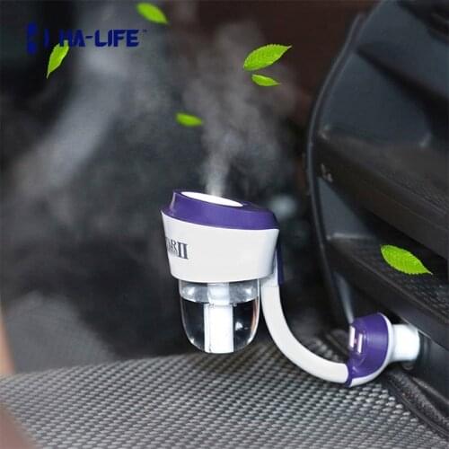 HA-Life Car Humidifier To Remove The Smell Of Smoke In The Car Aromatherapy Air Purifier Creative Car Usb Charger