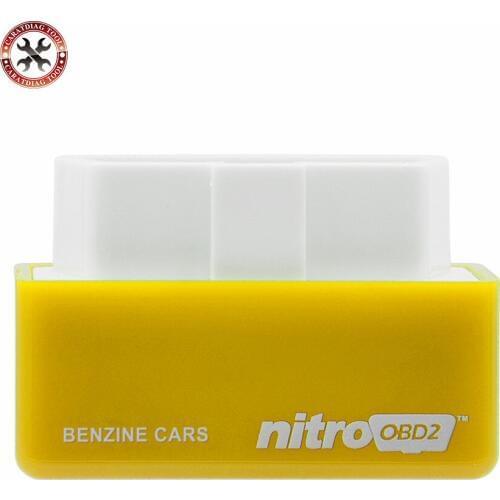 NitroOBD2 Nitro OBD2 Chip Tuning Box Plug and Drive performance Chip Tuning interface for Benzine cars