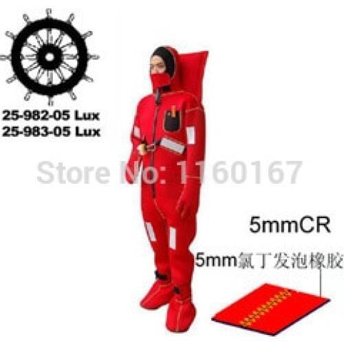 DBF-II insulation immersion suits Neoprene rubber 5mm