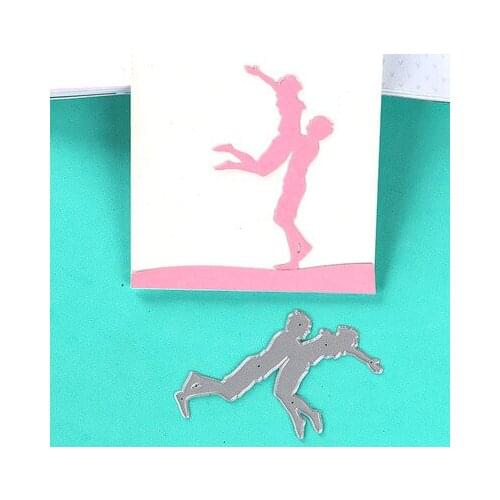 DF Happy lover Dies for DIY Scrapbooking/photo album Decorative Embossing DIY Paper Cards