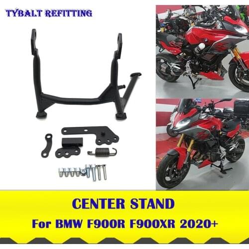 For BMW F900R F900XR 2019 2020 2021 Motorcycle Accessories Large Bracket Pillar Center Central Parking Stand Firm Holder Support