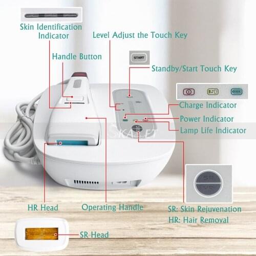 Hot Sales Mini Elight IPL Permanent Hair Removal Skin Cleaning IPL Laser Epilator Skin Rejuvenation Beauty Machine