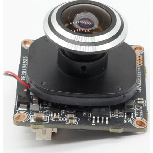 HD 3MP 4MP Double light illumination H.265 AI IP Camera Module 1/2.8" 3.0mp 4.0mp CMOS Board Color with fisheye lens