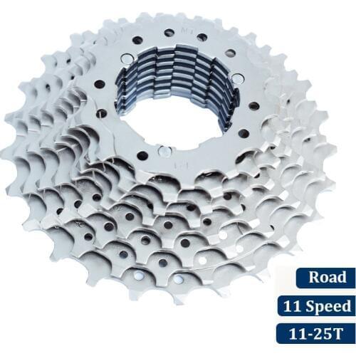 11-25T 11 Speed Cassette Road Bike Freewheel Bicycle Parts 11S 22S Bicycle Flywheel Sprocket Cog Cdg
