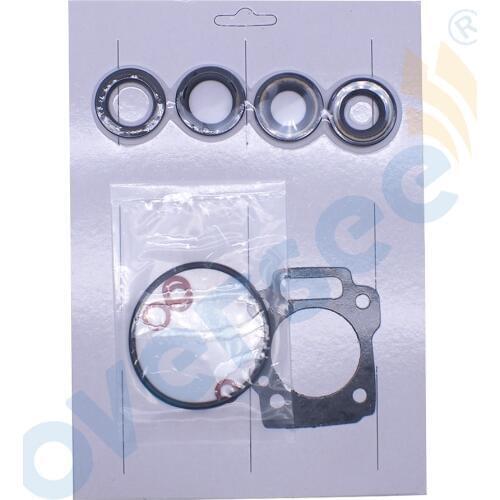 662-W0001-31 Gear Box Gasket Kit For Yamaha Outboard 2T 9.9-15HP Old series 682 6E7 Lower Casing Gasket 662-W0001-C1 662-W0001