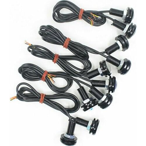 10pcs Eagle Eye 15W Lights 23mm Accessories DC12V Daytime Running Red Rock Lamp