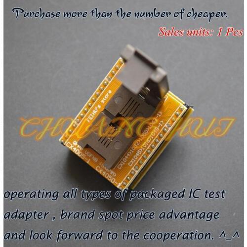 CX1045 CX1016 CX1048-1 adapter module can be used after modification QFN8 to DIP8 adapter WSON8 VDFN8 MLF8 Pitch=1.27mm