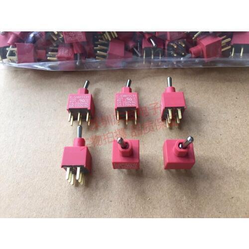 Original new 100% 100AWDP1 ip67 toggle switch 6pin 2 gear 2A250VAC 5A120VAC rocker switch