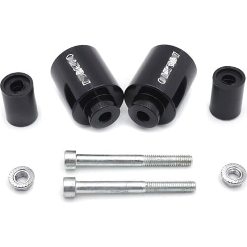 Black Bar End Weight Slider for Ducati Monster 900 900ie 93-02/ SuperSport 1198 Aftermarket Free Shipping Motorcycle Parts