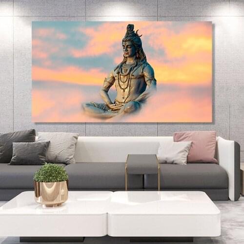 Lord Shiva HD Wallpapers Pictures Canvas Paintings Poster and Prints For Living Room Home Decorations Large Size Custom