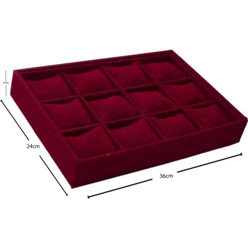 12'li Plain Linen Fabric Padded Table