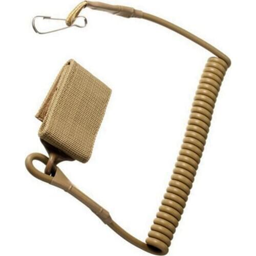 Airsoft Tactical Single Point Pistol Handgun Spring Lanyard Sling Quick Release Shooting Hunting Strap Army Combat Gear