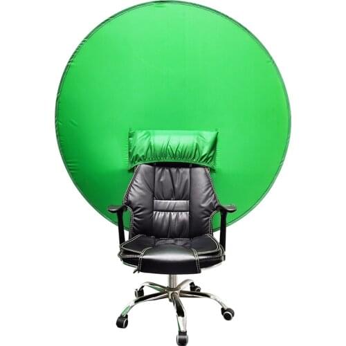 Green Screen Photo Background Photography Backdrops Cloth for Photography Photo Studio with Storage Bag 50x10x1.5cm