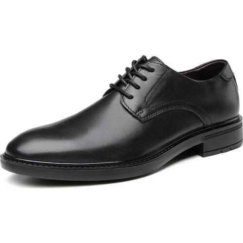 Fashion Business shoes men Dress shoes Genuine leather formal shoes Men Classic Black oxford shoes for men shoes leather