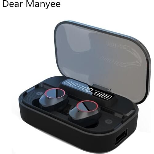 2021-G05 Tws Wireless Bluetooth Headphone Headset 5.0 In Ear Sports Waterproof Label Noise With Black White Pink Handsfree