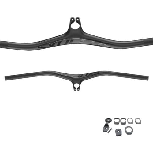 Syncrosfull carbon handlebar XC World Cup level integrated carbon bar & stem cycling bicycle mtb handlebar angle 8