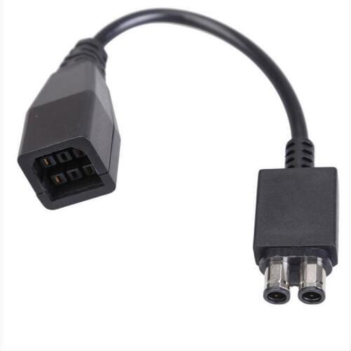 AC Power Supply Transfer Charger Cable Charging Adapter Cord Converter for Microsoft Xbox 360 Flat to Xbox360 Slim Game Console