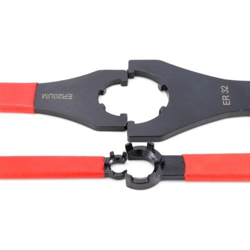 1pc M/UM Type ER Wrench ER11/16/20/25/32 ER Collet Chuck Nut Spanner End Milling Bit Holder CNC Lathe Tools