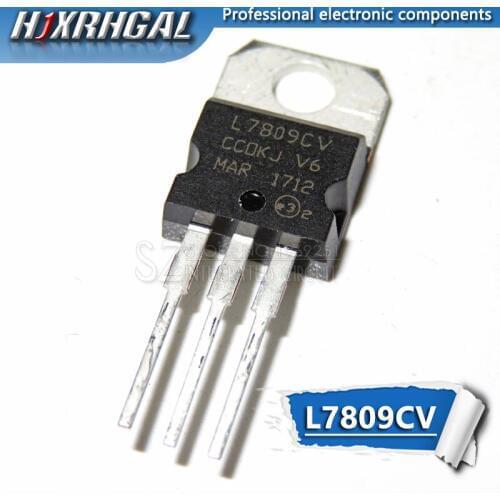 1pcs L7809CV TO220 L7809 TO-220 stabilivolt voltage-regulator tube 7809 LM7809 MC7809