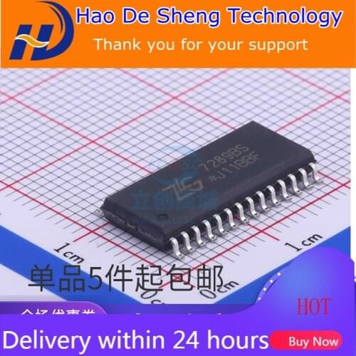 10PCS/LOT ZLG7289BS SOP-28 7289BS Key Digital Control IC ZLG7289 New Original In Stock