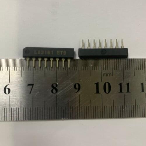 100% New original LA3161 In-line SIP-8 Audio Power Amplifier