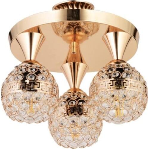 Ahu Triple Gold (Mimoza) Chandelier
