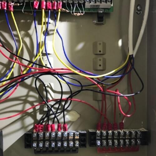 5 Sets 8P Dual Row 600V 15A Screw Terminal Strip Blocks + Jumper Barrier Strips