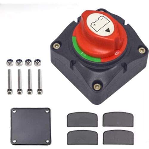Car Auto/ Boat high current Battery Selector Isolator Disconnect Rotary Switch power off Switch