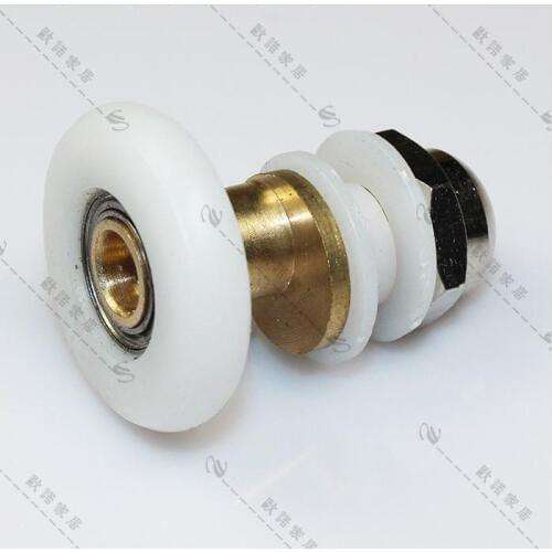 Free Shipping8Pieces 25mm small bearing Shower pulley eccentric