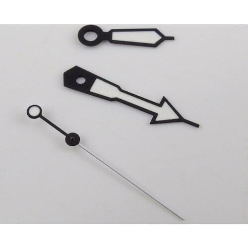 Black edge White Color Watch Hands Fit NH35 NH36 Movement