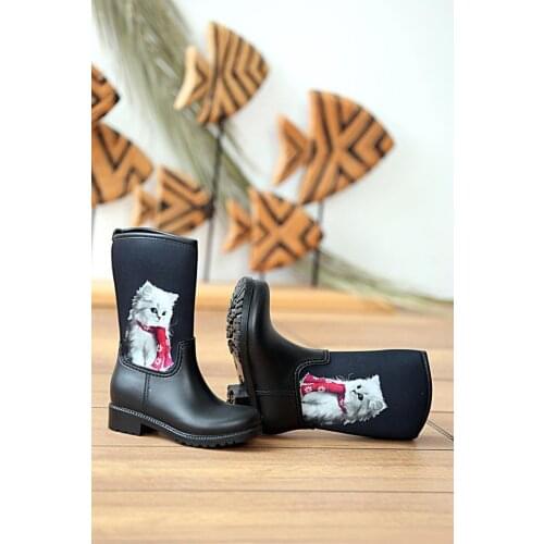 Ç019058 Pink Potin Children Boots