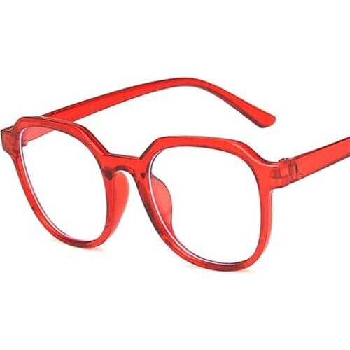 Child Square Frame Girls Boys Anti-Blue Glasses Transparent Lens UV400 Eye Protection Children Kids Comeputer-Gaming Eyewear