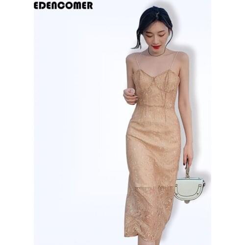 Праздничные летние платья EDENCOMER China At AliExpress