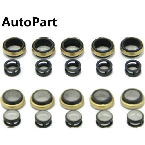 20PCS EA888 Engine Oil Filter Mesh Oil Seal Ring For Audi VW Golf Jetta Passat Audi A4 A6 Q5 Skoda 2.0T 06H103081E 06H 103 144 J