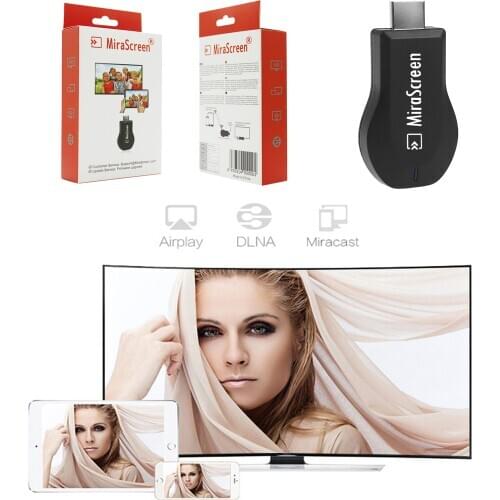 Mirascreen Mini Wireless airplay dongle 1080P HDMI DLNA Display Wifi TV stick streaming media for ios android mobile tablet