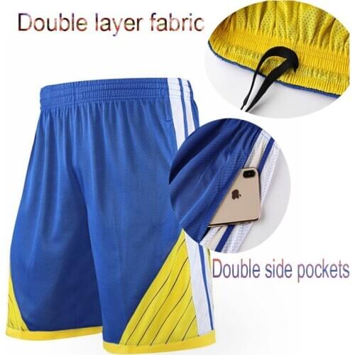 Men Double side pockets Basketball Shorts,women Sports Gym quickly-dry running shorts,Men Basketball retro shorts,soccer shorts