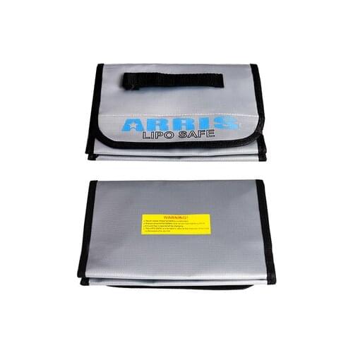 Bolsa de seguridad para batería de control , high temperature protection bag, 3/4 lithium battery bolsa de seguridad para baterí