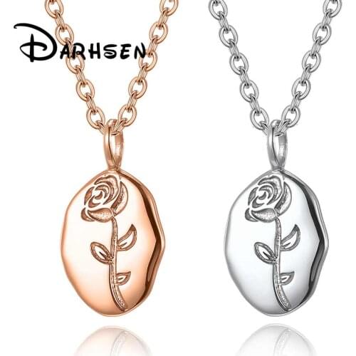 New Arrival Beautiful Girls Child Women Layered Necklaces Pendant Gold Color Stainless Steel Fashion jewelry