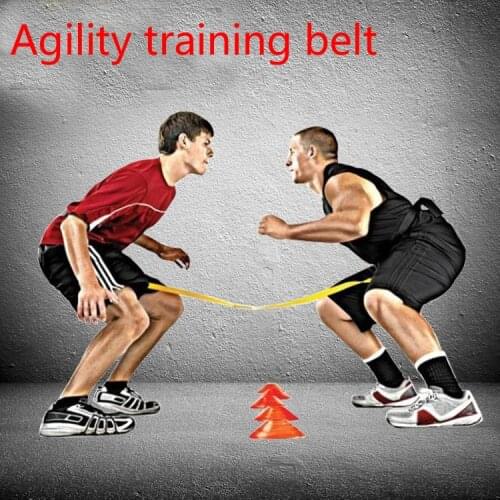 Kids Adults Agility Training Rope Belt Basketball Volleyball Football Soccer Speed Response Defensive Fitness Exercise Equipment